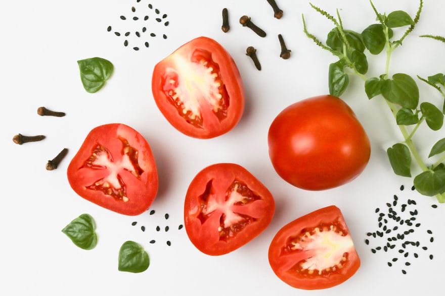 Fresh produce and healthy food on a table