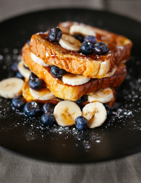 Green smoothie with fruit